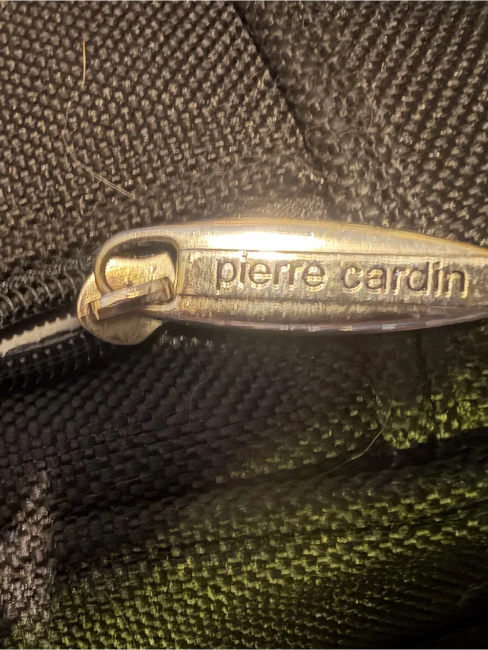 Pierre Cardin Black Laptop Briefcase with Front Pocket